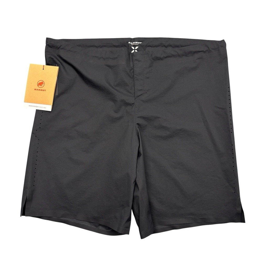 NEW‎ Mammut THE Shorts Mens 46 Ultra Lightweight Black Outdoor Athletic 35x8